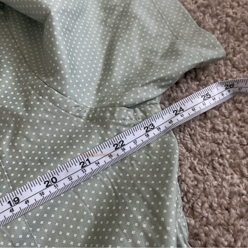 Faherty Cloud Button Down Short Sleeve Shirt - image 8